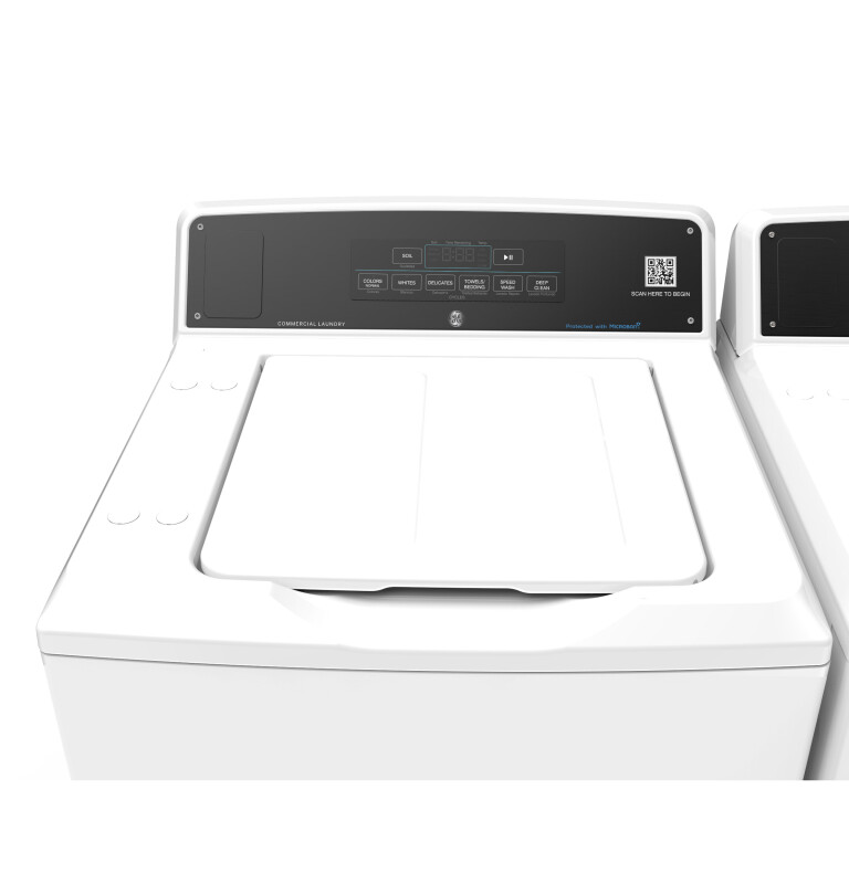 3.8 cu. ft. Capacity Commercial Washer with Stainless Steel Basket, Built-In App Payment System SITE WIFI REQUIRED, 5-Year Warranty VTW565ASVWB