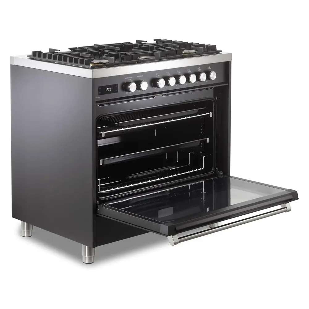 36" Ultima Dual Fuel Range Matte Black VUFSGE365E