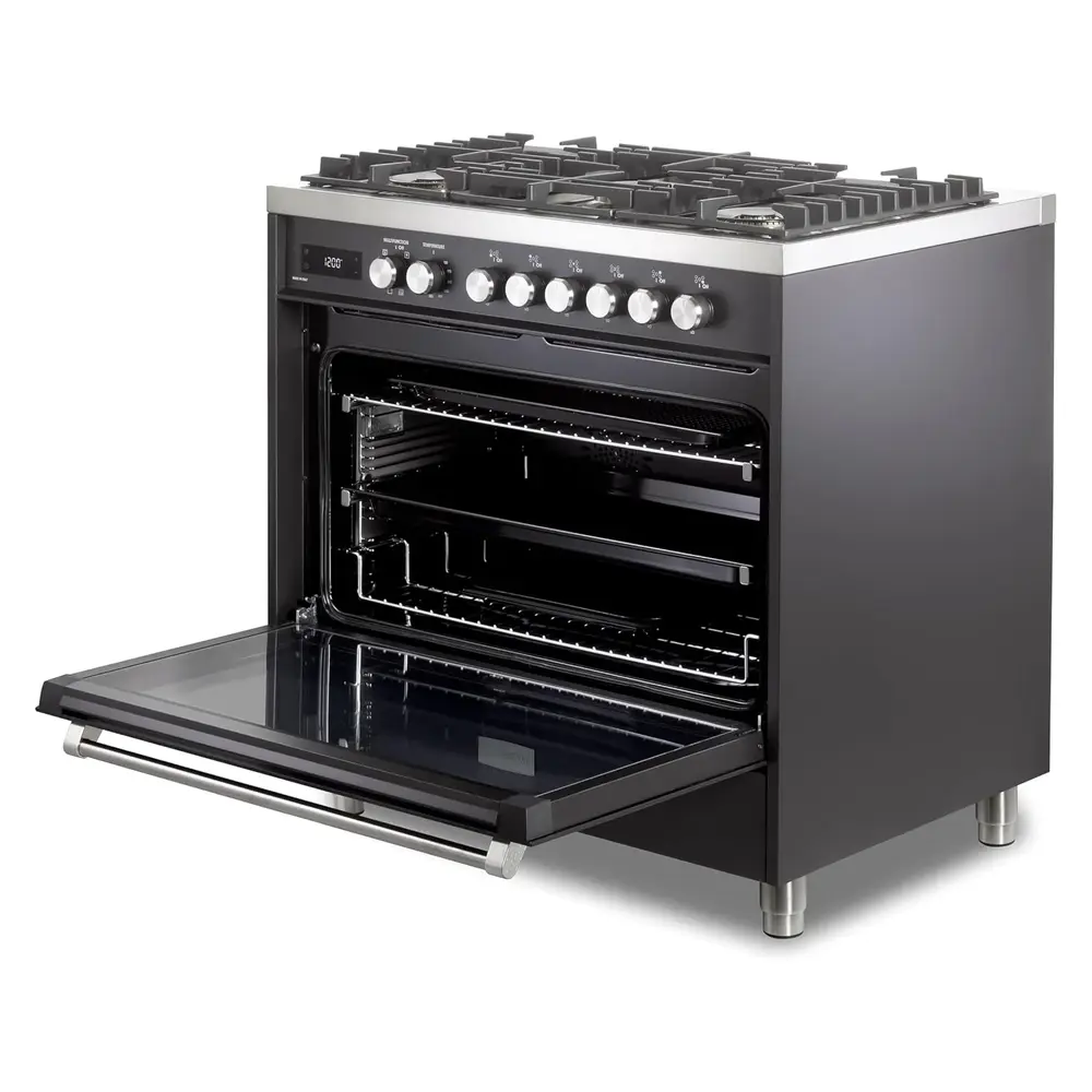 36" Ultima Dual Fuel Range Matte Black VUFSGE365E