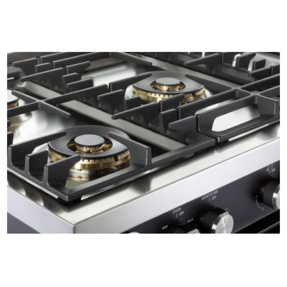 36 inch Ultima Collection Freestanding Gas Range with 5 Sealed SABAF Brass Burners, 5 cu. ft. Oven Capacity, Temperature Gauge VUFSGG365E