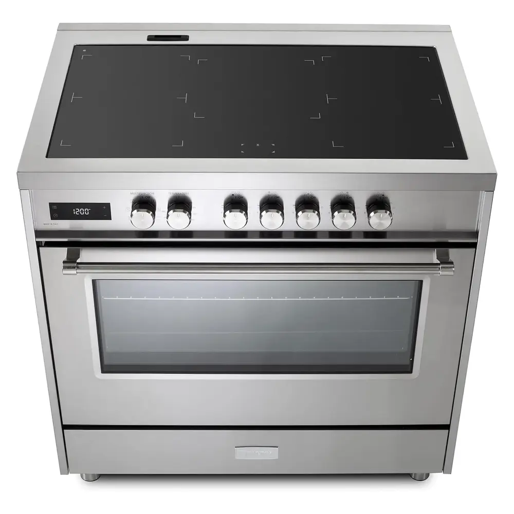 36 inch Ultima Collection Freestanding Induction Range with 5 Elements, 5 cu. ft. Oven Capacity VUFSIE365SS