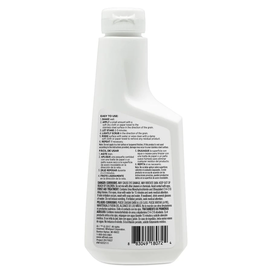 Affresh Stainless Steel Brightener W10252111