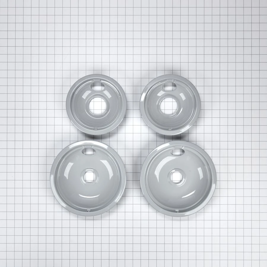 Round Electric Range Burner Drip Bowls W10291024