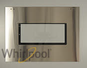 Oven/Microwave Combo Outer Door Glass W10401225