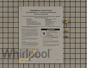 Washer/Dryer Combo Conversion Kit W10436933