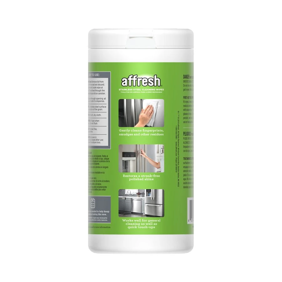 Stainless Steel Cleaning Wipes - 28 Count W10539769