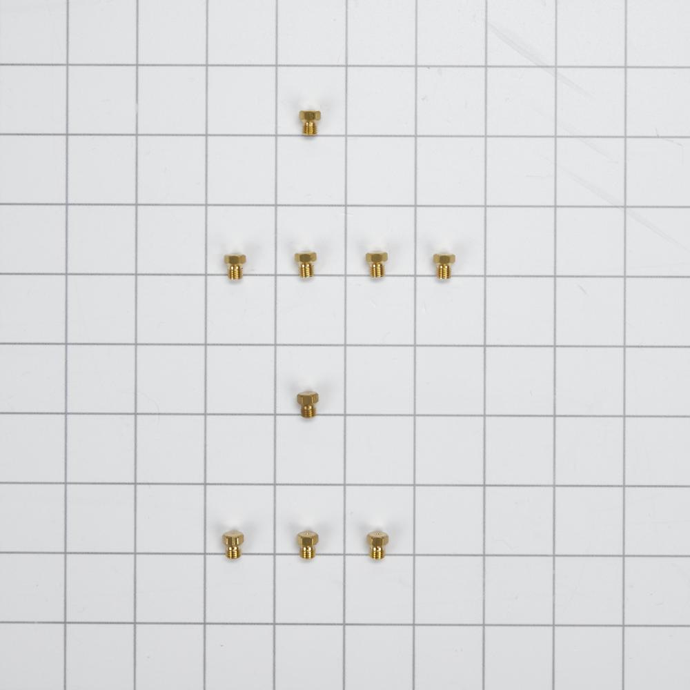 LP High-Altitude Range Conversion Kit Is for Jennair Cooktops JGC7530B and JGC7636B W10593220