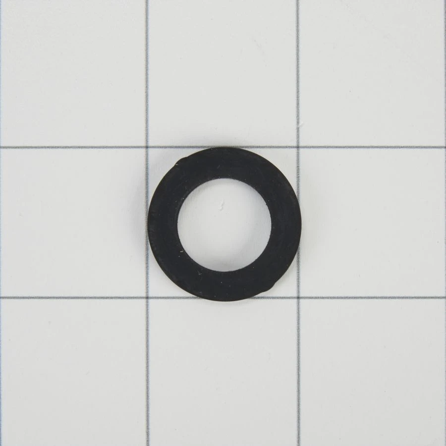 2' and 5' Black braided steam dryer hose kit with 90-degree elbow, Y-connector, and 5 washers - 1 pack W10623830