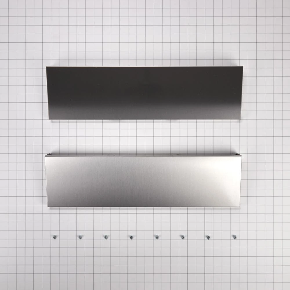 JennAir Wall Hood Chimney Extension Kit for Installation of 36-IN Hood into 48-IN Opening - Stainless Steel (Includes Two Panels and Eight Screws) W10646269