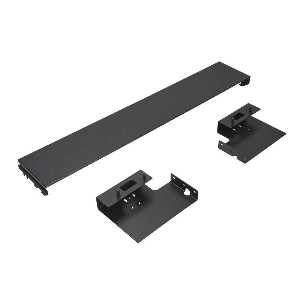 36" Refrigerator Armoire Style Door Panel Kit, Obsidian, includes (1) grille assembly, (2) grille bracket assembly W10663562