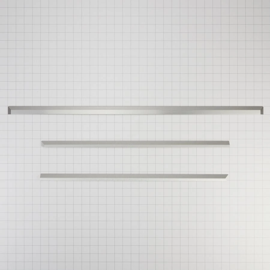 34" Slide-in Range Trim Kit, Stainless Steel, with (3) trim pieces, and installation instructions W10675028