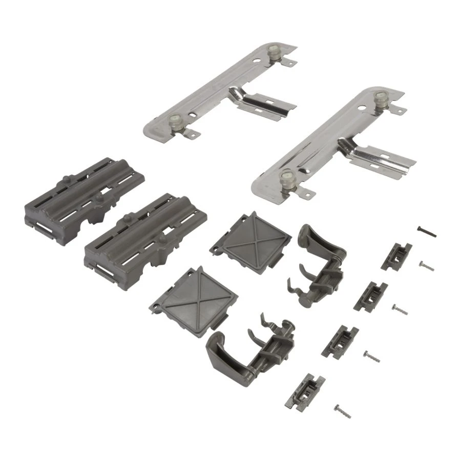 Whirlpool W10712394 Genuine Oem Dishwasher Upper Rack Adjuster Kit Replacement Part - Replaces W10238418, W10253546, Wpw10350376, And More W10712394