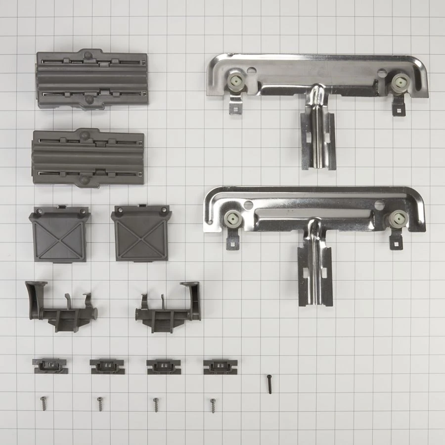 Whirlpool W10712394 Genuine Oem Dishwasher Upper Rack Adjuster Kit Replacement Part - Replaces W10238418, W10253546, Wpw10350376, And More W10712394