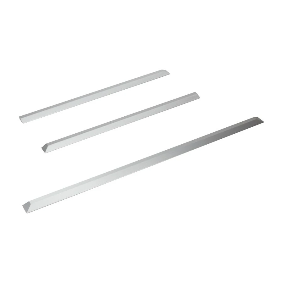 Slide-In Range & Countertop Trim Kit, Stainless Steel, with (1) left side trim, (1) right side trim, and (1) rear trim W10731887
