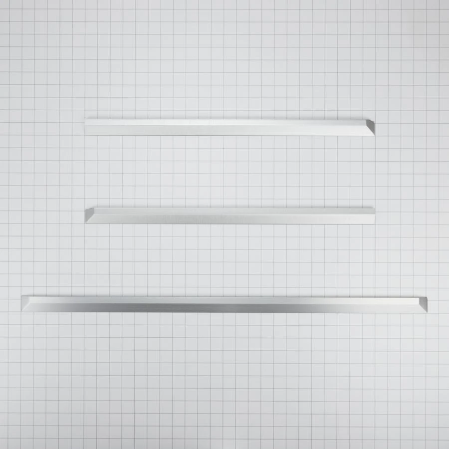 Slide-In Range & Countertop Trim Kit, Stainless Steel, with (1) left side trim, (1) right side trim, and (1) rear trim W10731887