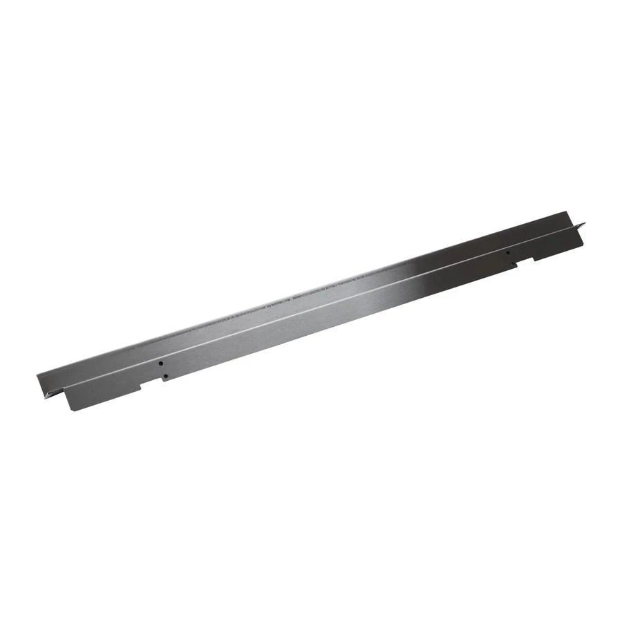 30" Over-The-Range Microwave Trim Kit, Stainless Steel, with mounting hardware and installation instructions W10752697