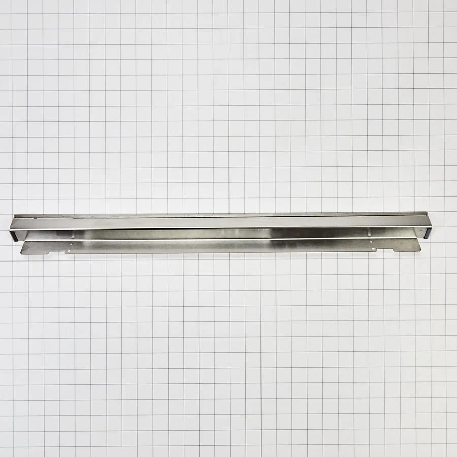 27" Microwave Vent Trim Kit, Stainless Steel, with trim pieces and deflector shield, fits KMBP107ESS W10752698