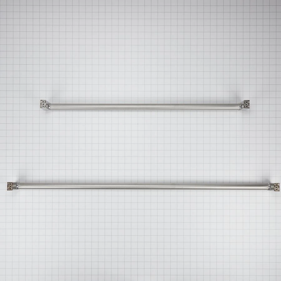 KitchenAid® 30-IN Bottom Mount Refrigerator Handle Kit with Red Medallions for Panel-Ready Models W10782874