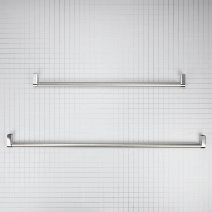 KitchenAid® 30-IN Bottom Mount Refrigerator Handle Kit with Red Medallions for Panel-Ready Models W10782874