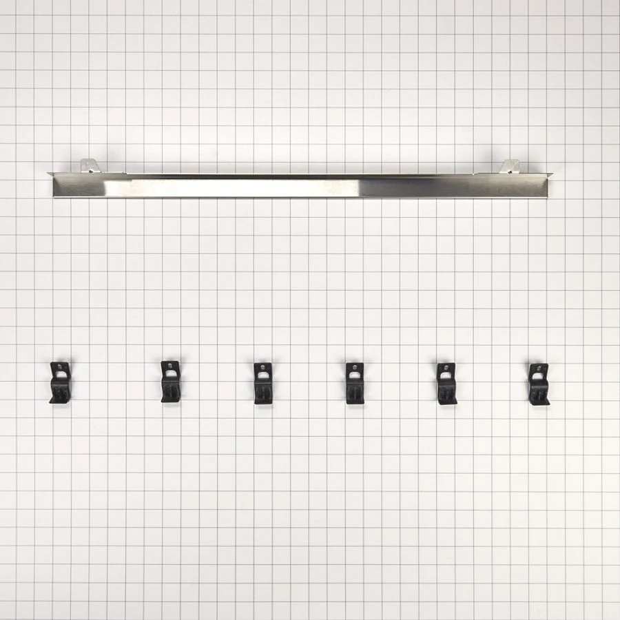 Built-In Range Flush Installation Trim Kit, Stainless Steel W10791228