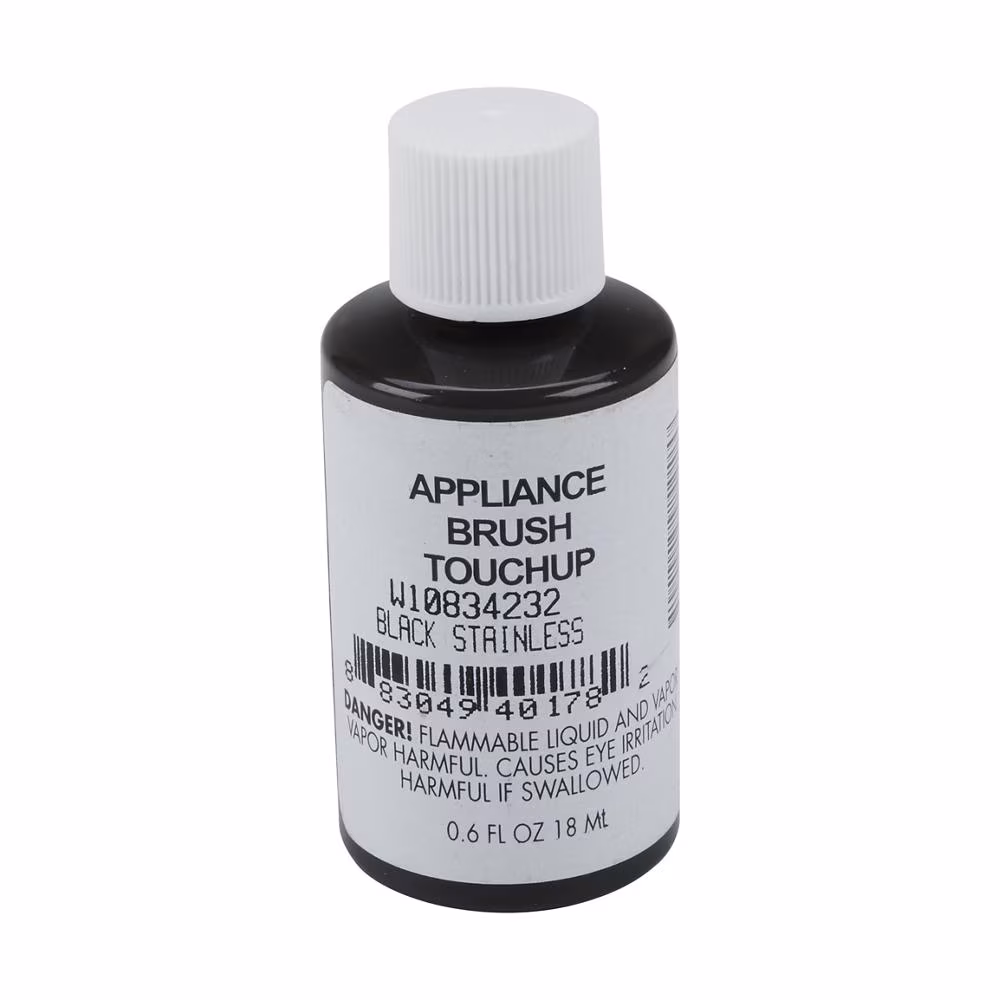 Black Stainless Appliance Touchup Paint W10834232