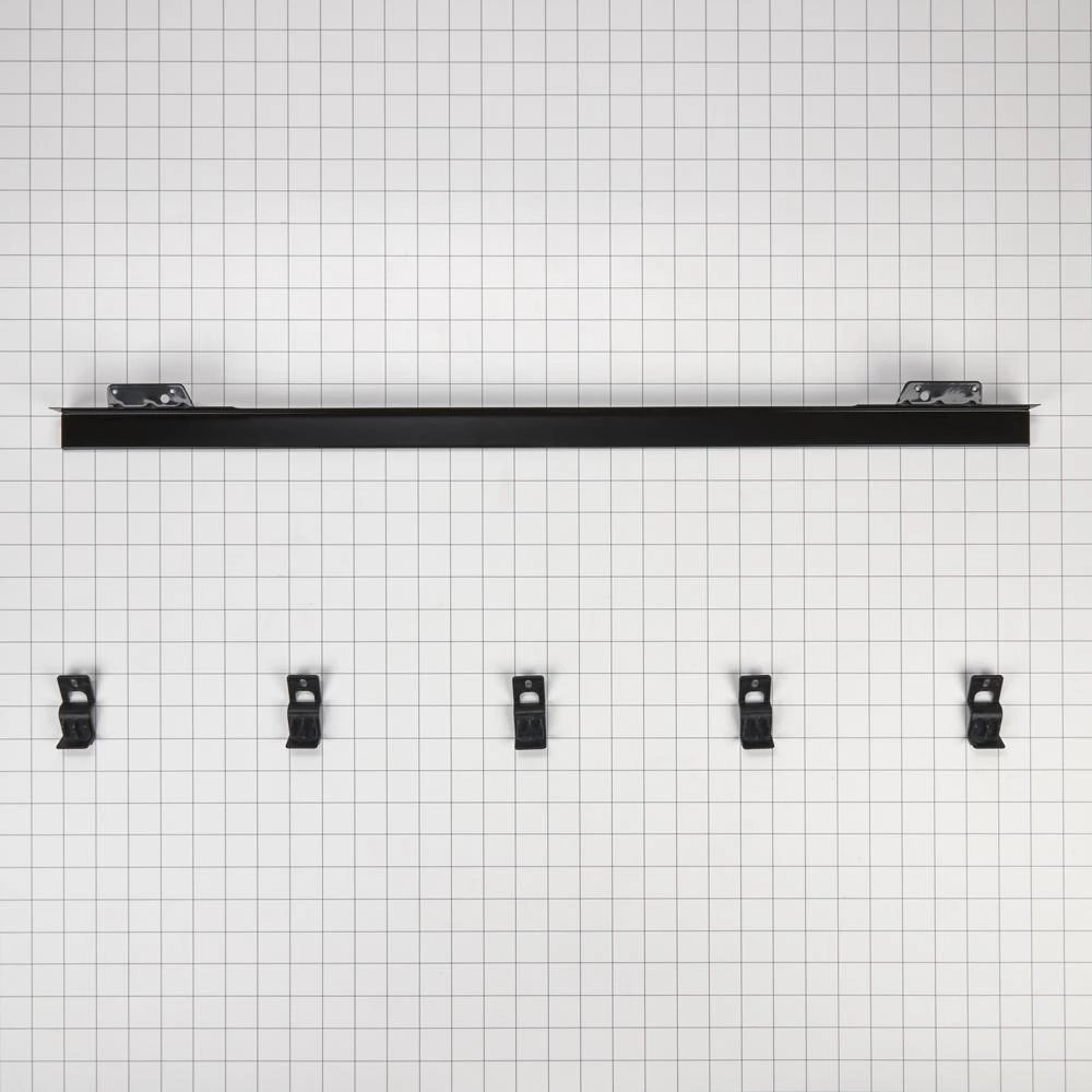 30" Built-In Range Flush Installation Trim Kit, Black, fits JJW3430DB and JJW3830DB W10837578