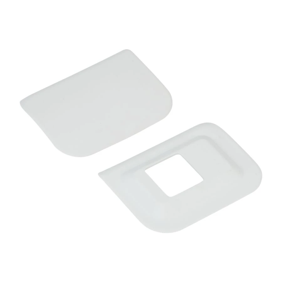 Dryer Door Reversal Kit, white-colored, for Advantage Maytag models with magnets W10895133