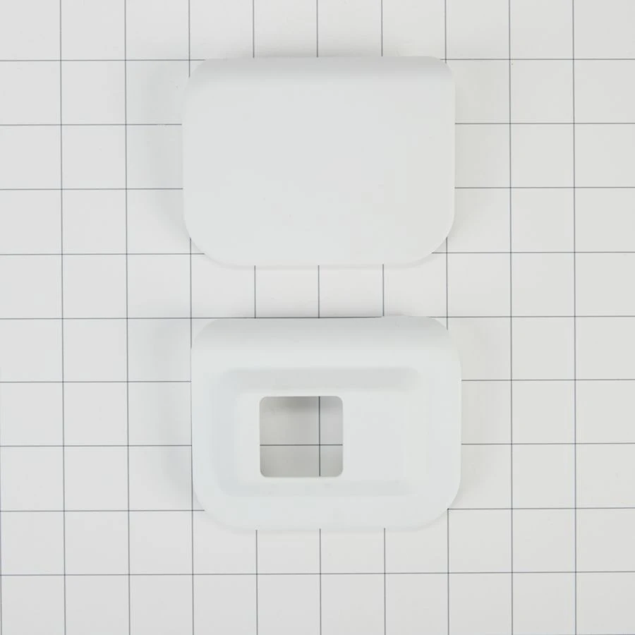 Dryer Door Reversal Kit, white-colored, for Advantage Maytag models with magnets W10895133