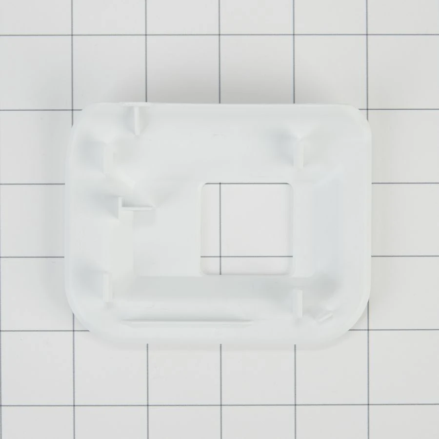 Dryer Door Reversal Kit, white-colored, for Advantage Maytag models with magnets W10895133