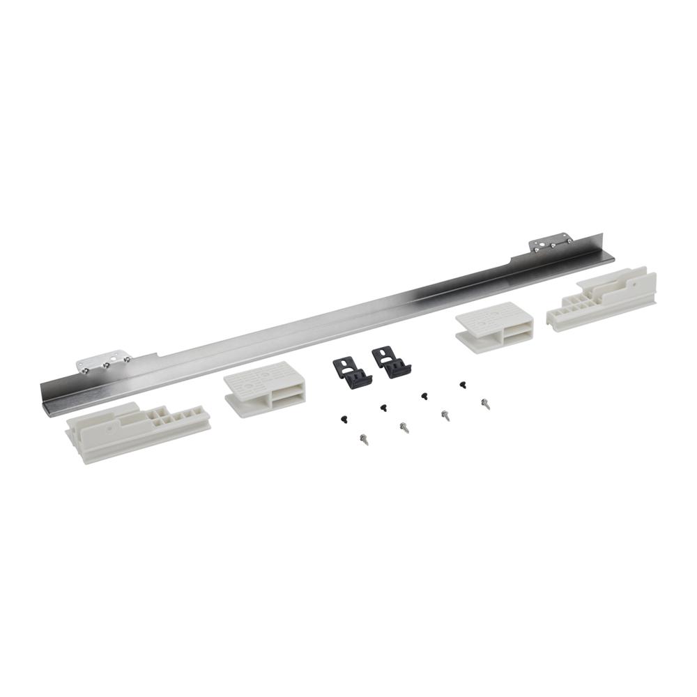 30" Combination Wall Range Flush Installation Trim Kit, Stainless Steel W11123004