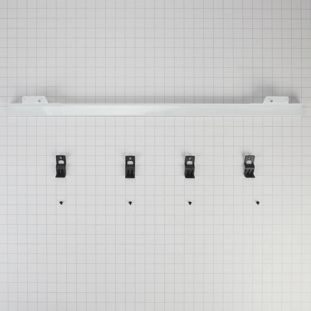 30" Built-In Range Flush Installation Trim Kit, White, fits WOS51EC0HW, WOD51EC0HW, WOS72EC0HW, and WOD77EC0HW W11173683