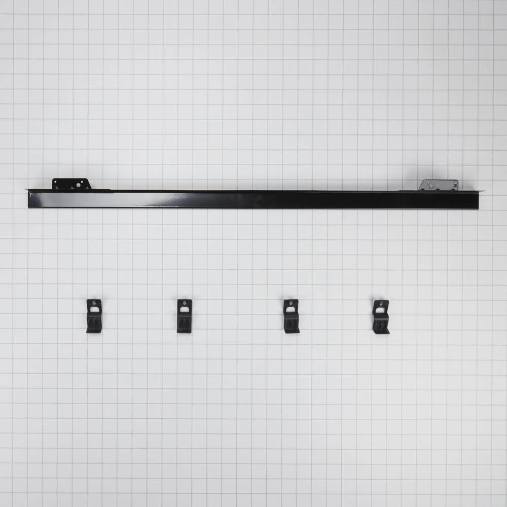 30" Built-In Range Flush Installation Trim Kit, Black, fits WOS51EC0HB, WOD51EC0HB, WOS72EC0HB, and WOD77EC0HB W11173691