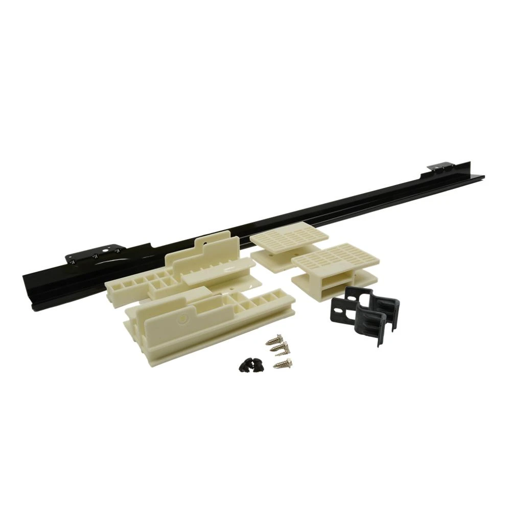 30" Combination Wall Range Flush Installation Trim Kit, Black, fits WOC54EC0HB and WOC75EC0HB W11173692