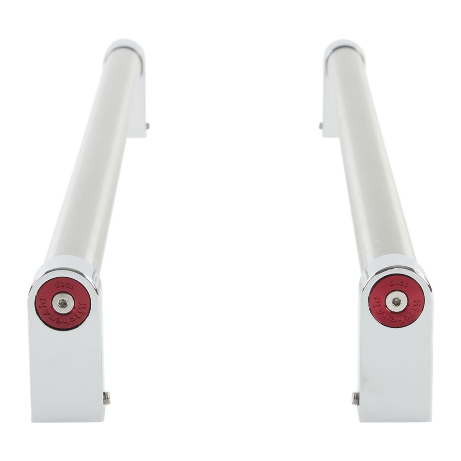 Kitchenaid Refrigerator Handle Kit For Double-drawer Beverage Centers - Stainless Steel W11221395