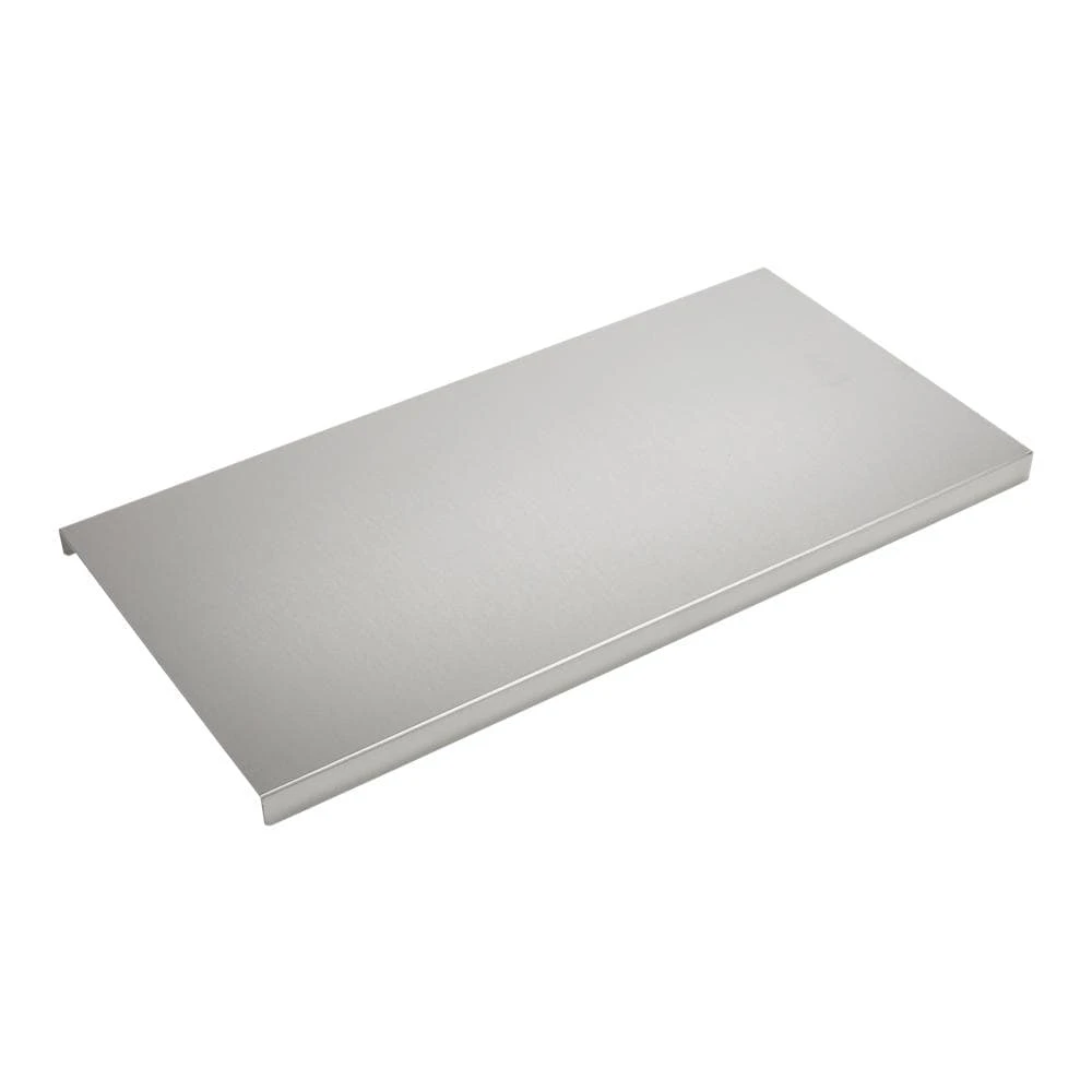 JennAir Range/Cooktop Griddle Grill Cover with Lip on One Side - Stainless Steel for Gas/Dual Fuel Models JDRP636,648,748, JGRP636,648,748, JGCP636,648 (1-IN H X 11 1/8-IN L X 22-IN D) W11239671