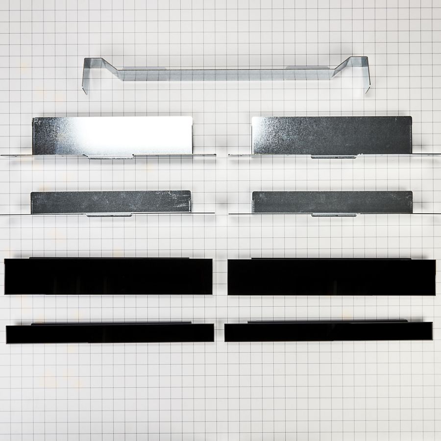 27" Or 30" Built-in Oven/microwave/coffee Machine Side Trim Cover Kit, Black/noir W11290015