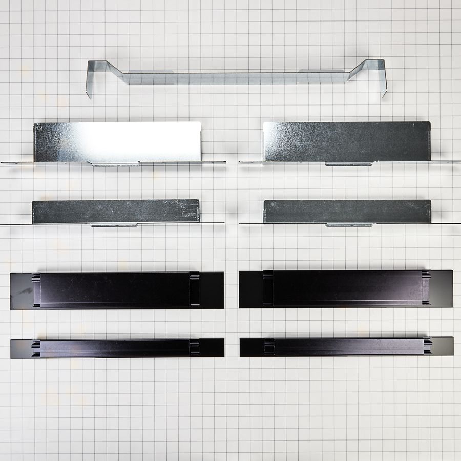 27" Or 30" Built-in Oven/microwave/coffee Machine Side Trim Cover Kit, Black/noir W11290015