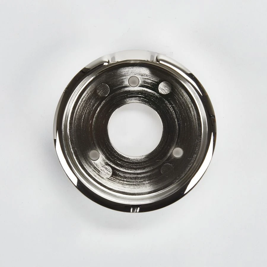 JennAir 3-IN D Single Bezel for Rise-Style Commercial Range and Rangetop Oven Knobs - Chrome W11317499