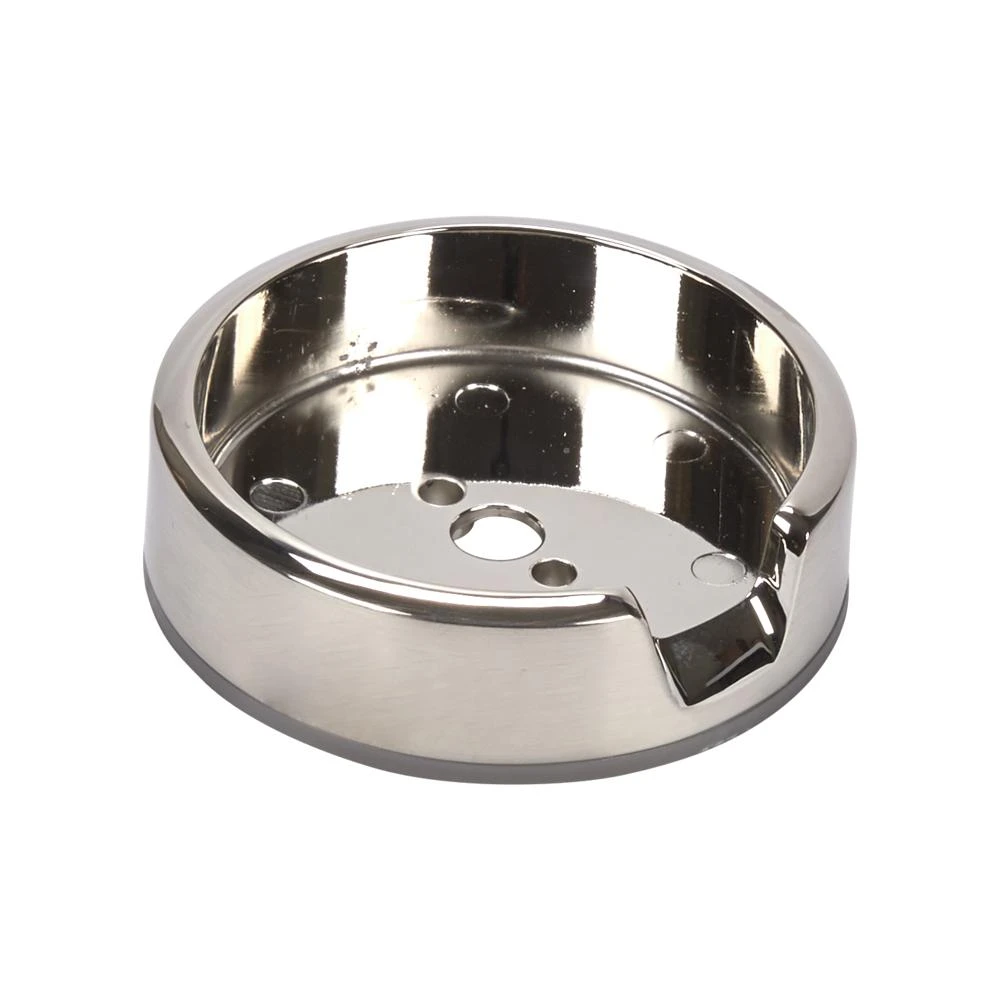 JennAir 3-IN D Single Bezel for Rise-Style Commercial Range and Rangetop Griddle Knobs - Chrome W11323024