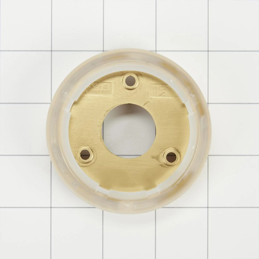 JennAir Single Bezel for Rise-Style Commercial Range and Rangetop Griddle Knobs - Brass W11323067