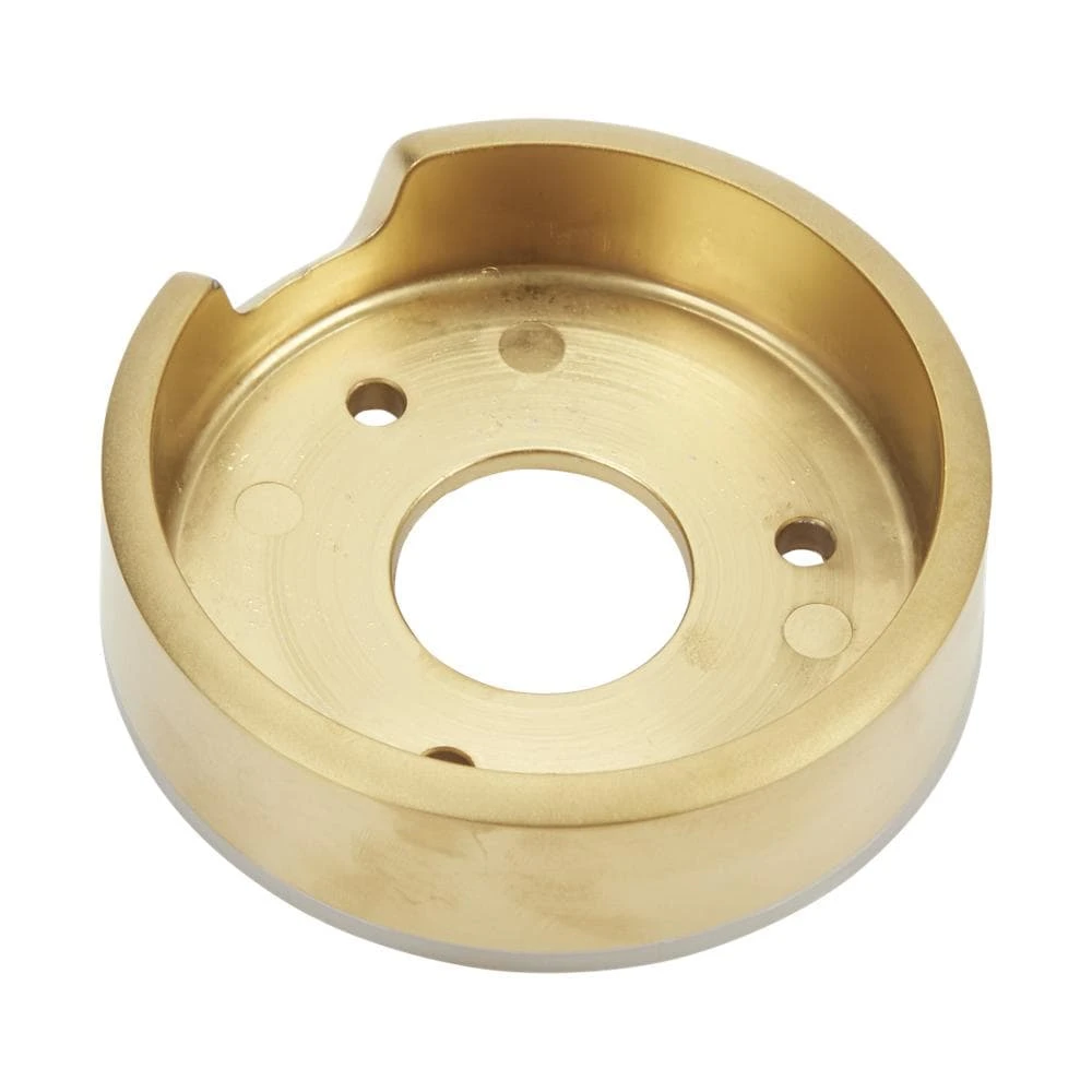 JennAir Single Bezel for Rise-Style Commercial Range and Rangetop Griddle Knobs - Brass W11323067