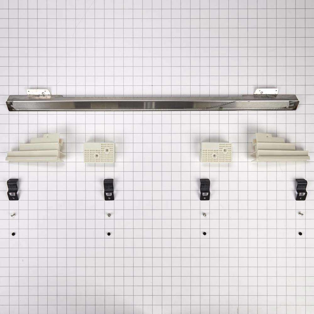 30" Built-In Range/Microwave Flush Installation Trim Kit, Stainless Steel W11357772