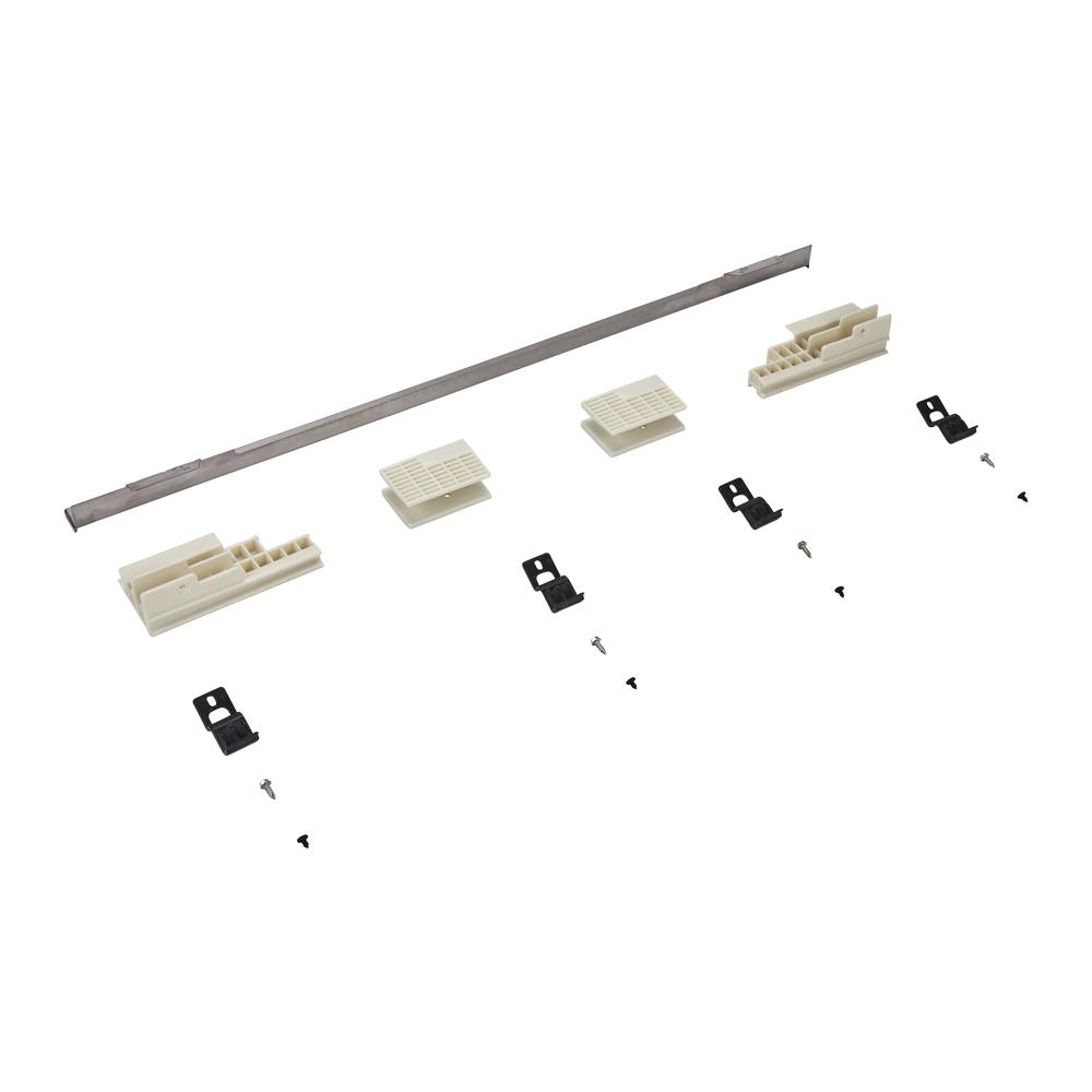 30" Built-In Range/Microwave Flush Installation Trim Kit, Stainless Steel W11357772