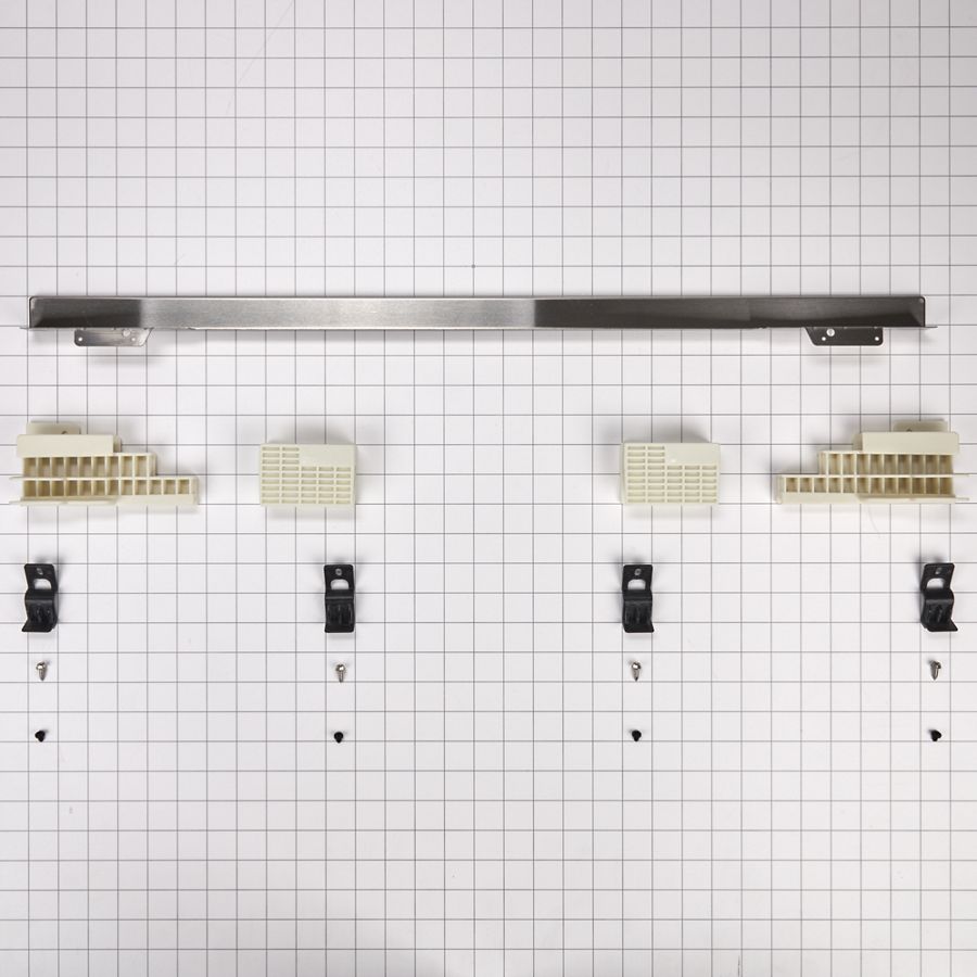30" Built-in Range/microwave Flush Installation Trim Kit, Stainless Steel W11357772