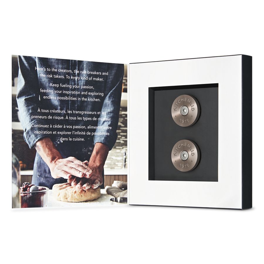 Commercial-Style Range Handle Medallion Kit W11368841BN