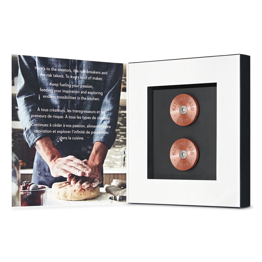 Commercial-Style Range Handle Medallion Kit W11368841CF