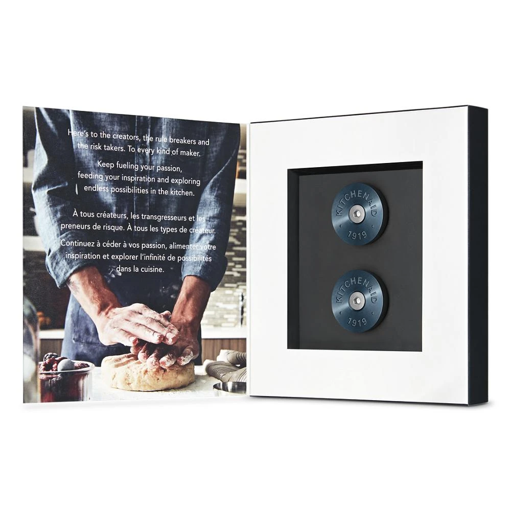 KitchenAid Commercial-Style Range Handle Medallion Kit W11368841DD