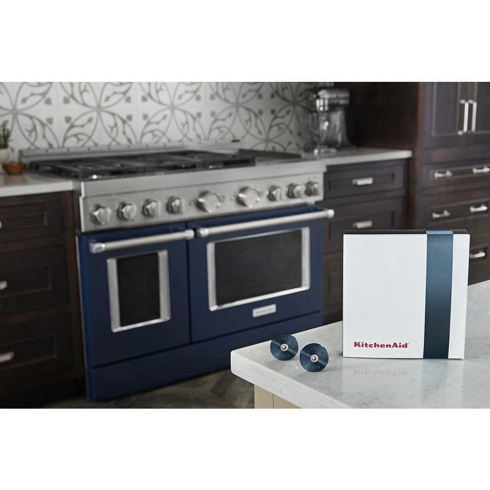 KitchenAid Commercial-Style Range Handle Medallion Kit W11368841DD