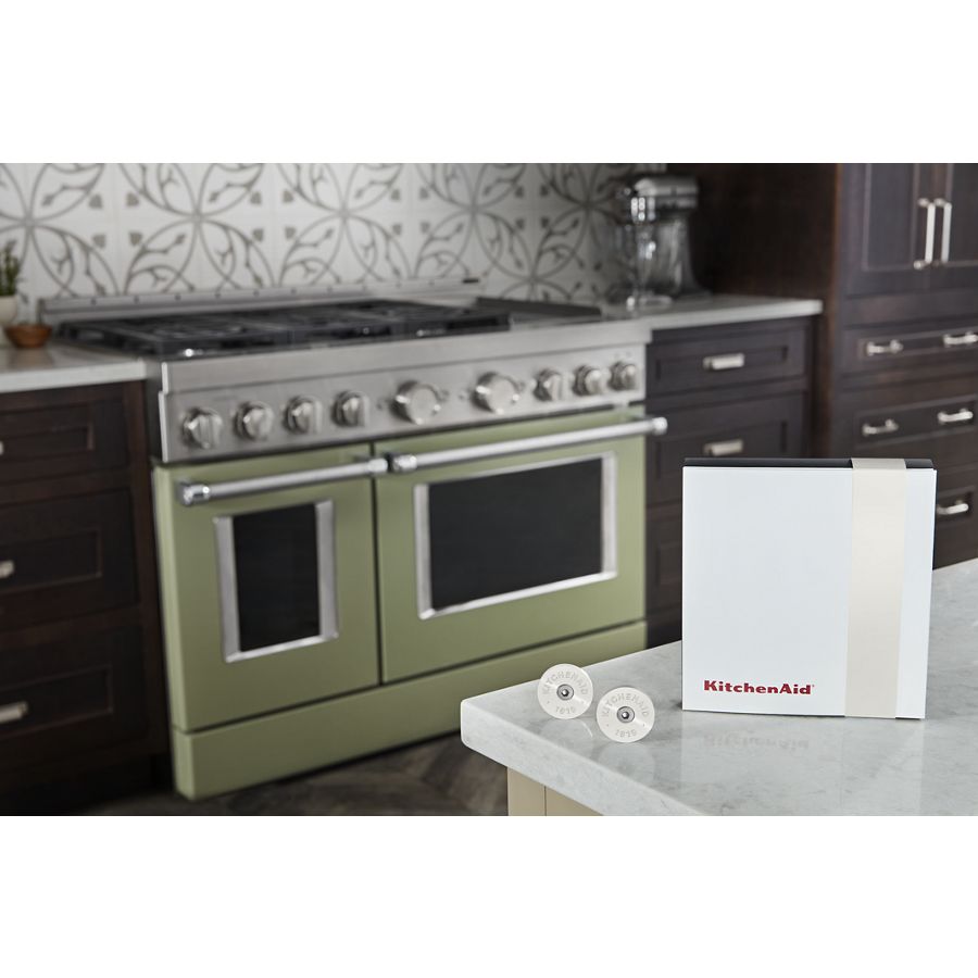 Commercial-Style Range Handle Medallion Kit W11368841MP