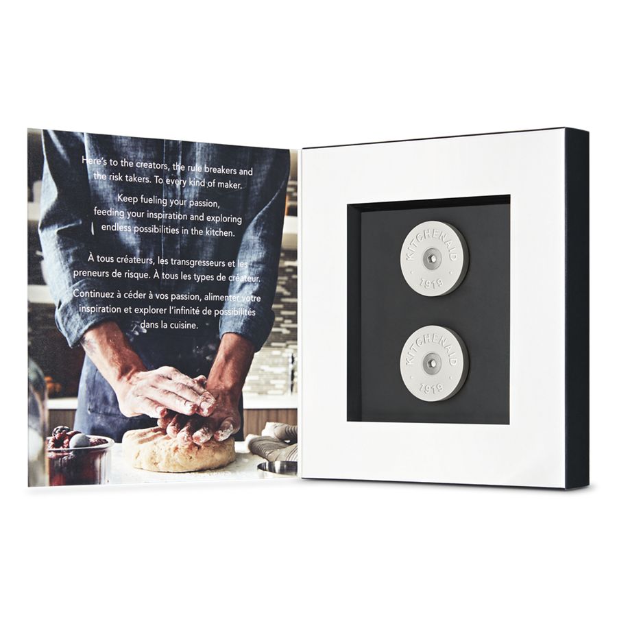 Commercial-Style Range Handle Medallion Kit W11368841MP